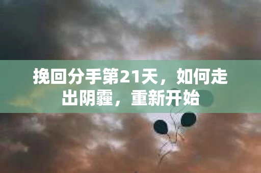 挽回分手第21天，如何走出阴霾，重新开始