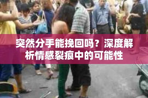 突然分手能挽回吗？深度解析情感裂痕中的可能性