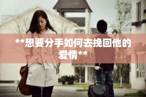 **想要分手如何去挽回他的爱情**