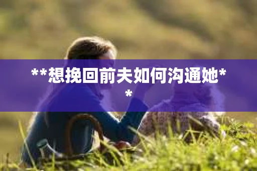 **想挽回前夫如何沟通她**