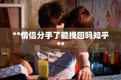 **情侣分手了能挽回吗知乎**