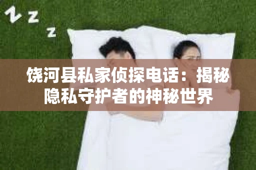 饶河县私家侦探电话：揭秘隐私守护者的神秘世界