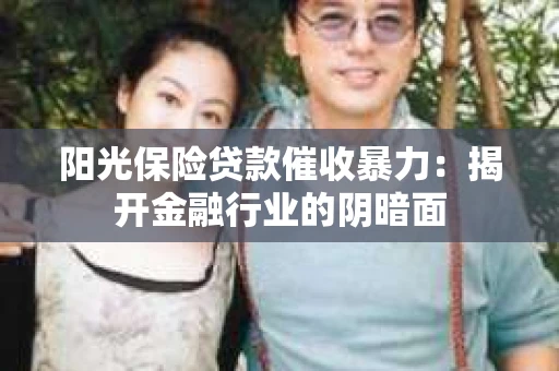 阳光保险贷款催收暴力：揭开金融行业的阴暗面
